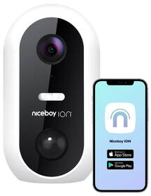 IP kamera Niceboy ION Guardian G2 Battery FullHD Wi-Fi biela

 obrázok produktu 8 z 12