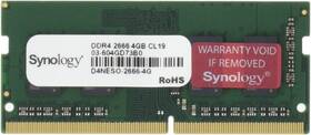 Pamäťový modul SODIMM Synology 4GB DDR4 2666MHz CL19 Non-ECC 

 obrázok produktu 1 z 1