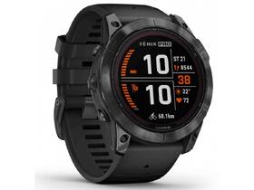 Inteligentné hodinky Garmin fenix 7X Pro Sapphire Solar - Titan Carbon Grey / Black Silicone Band 

 obrázok produktu 7 z 11