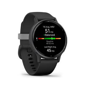 Inteligentné hodinky Garmin vívoactive 5 - Slate / Black Silicone Band 

 obrázok produktu 3 z 7