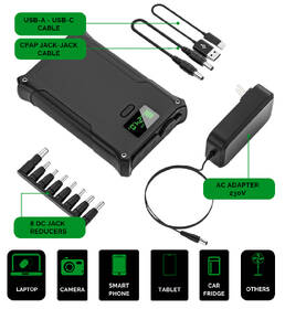 Powerbank Viking VIDAR I, 36000 mAh čierny

 obrázok produktu 4 z 4