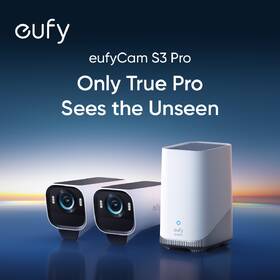 IP kamera Anker eufy EufyCam S3 Pro 2-Cam Kit biela

 obrázok produktu 3 z 5