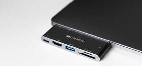 Dokovacia stanica Canyon Thunderbolt 3/USB, HDMI 4K, SD/TF čítačka sivá

 obrázok produktu 6 z 19