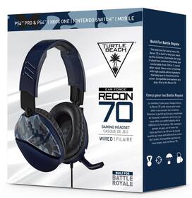 Headset Turtle Beach Recon 70 pre PC, PS4, Xbox One, Nintendo modrý

 obrázok produktu 10 z 10
