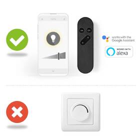 Inteligentná žiarovka Nedis SmartLife klasik, Wi-Fi, E27, 806 lm, 7 W, Teplá Biela 

 obrázok produktu 5 z 6
