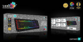 Klávesnica Connect IT DOODLE RGB, CZ/SK čierna

 obrázok produktu 12 z 12