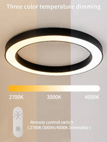 LED stropné svietidlo IMMAX NEO PASTEL SLIM SMART 95 x 7cm 68W  Zigbee 3.0, TUYA čierne

 obrázok produktu 6 z 11