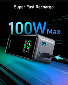 Powerbank Anker Prime, 20000 mAh, 200W čierny/sivý

 obrázok produktu 2 z 5