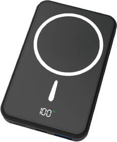 Powerbank WG 10000 mAh, Wireless, 15W čierny

 obrázok produktu 4 z 6