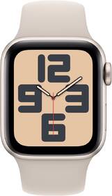 Inteligentné hodinky Apple GPS 40mm puzdro z hviezdne bieleho hliníka - hviezdne biely športový remienok - S/M 

 obrázok produktu 1 z 5