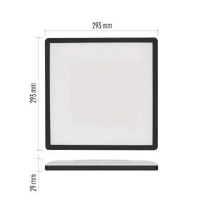 LED stropné svietidlo EMOS Flori 18W, 29x29, 1800lm, neutrálna biela čierne

 obrázok produktu 1 z 5