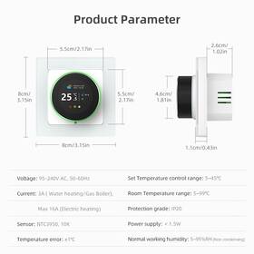 Termostat IMMAX NEO LITE Smart 3A čierny/biely

 obrázok produktu 16 z 17
