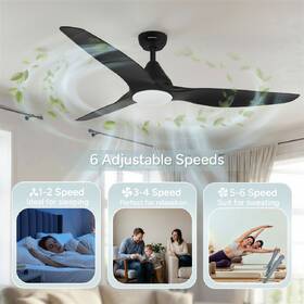 Ventilátor stropný Rohnson R-8150 čierny

 obrázok produktu 4 z 12