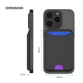Peňaženka FIXED MagWallet s lokátorem a podporou Find My čierna

 obrázok produktu 11 z 12