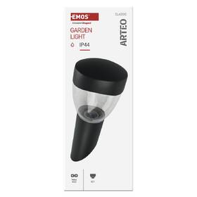 Nástenné svietidlo EMOS Arteo, ZGA020P, zahradní, E27, IP44, MAX 15W 

 obrázok produktu 6 z 9
