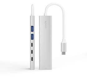 USB Hub Epico UltraHub 6in1 Slim Alu EH20 USB-C strieborný

 obrázok produktu 2 z 3