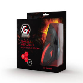 Headset Gembird GHS-03 Gaming čierny/červený

 obrázok produktu 6 z 6