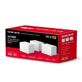 Kompletný Wi-Fi systém Mercusys Halo H70X (3-pack), WiFi6 Mesh 

 obrázok produktu 7 z 7
