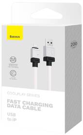 Kábel Baseus USB-L 2,4A 2M WHT 

 obrázok produktu 7 z 7