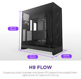 Case NZXT H9 Flow čierna

 obrázok produktu 1 z 8