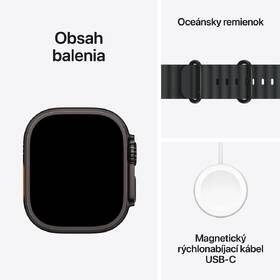 Inteligentné hodinky Apple GPS + Cellular 49mm čierny titán - čierny oceánsky remienok 

 obrázok produktu 6 z 6