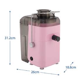 Odšťavovač RUSSELL HOBBS Juice Luxe Raspberry 28771-56 ružový

 obrázok produktu 4 z 14