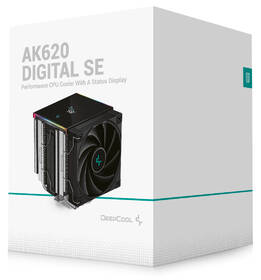 Chladič CPU DeepCool AK620 Digital SE čierny

 obrázok produktu 9 z 9