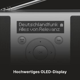 Rádioprijímač s DAB+ Technisat DIGITRADIO 1 S čierny/strieborný

 obrázok produktu 6 z 9