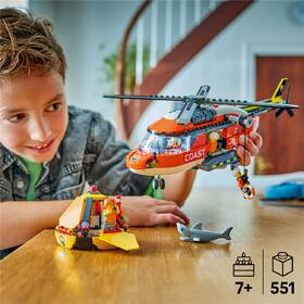 Stavebnica LEGO® City 60503 Helikoptéra pobrežnej hliadky 

 obrázok produktu 5 z 9