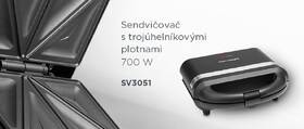 Sendvičovač Concept SV3051 čierny

 obrázok produktu 5 z 6