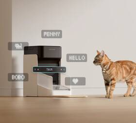 Inteligentný podávač Petlibro RFID s obojkom 3 l čierne/biele

 obrázok produktu 2 z 4