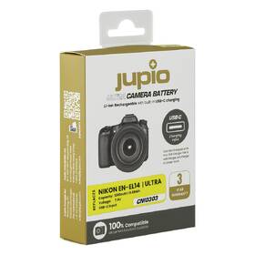 Batéria Jupio EN-EL14A ULTRA C 1200 mAh, USB-C (Nikon) hnedá

 obrázok produktu 3 z 3