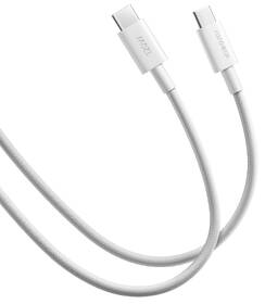 Kábel Xiaomi USB-C/USB-C, 6A, 120W, 1m biely

 obrázok produktu 1 z 3
