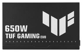 Zdroj Asus TUF Gaming 650W EVO,135mm, Bronze, modular, ATX 3.1 čierny

 obrázok produktu 9 z 9