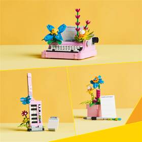 Stavebnica LEGO® Creator 3 v 1 31169 Písací stroj s kvetmi 

 obrázok produktu 7 z 9