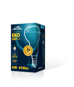 LED žiarovka ETA EKO LEDka reflektor 6W, E14, neutrálna biela 

 obrázok produktu 3 z 3