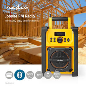 Stavebné rádio Nedis RDFM3100 žltý

 obrázok produktu 10 z 10