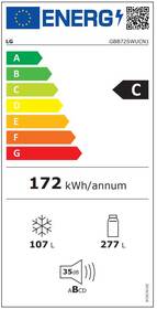 Chladnička s mrazničkou LG GBB72SWUCN1 biela

 obrázok produktu 1 z 26