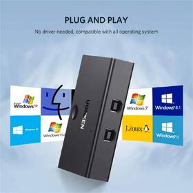 Redukcia UGREEN USB 2.0 Sharing Switch 2x1 čierna

 obrázok produktu 7 z 7