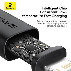 Kábel Baseus Dura USB/Lightning, 2.4A, 1m čierny/zlatý

 obrázok produktu 12 z 16