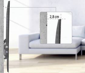 Držiak na TV Hama 220810, nástenný, výklopný, pre uhlopriečky 32" až 65", max. nosnosť 35 kg čierny

 obrázok produktu 4 z 4
