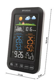 Meteorologická stanica Hyundai WS 5110 čierna

 obrázok produktu 1 z 7
