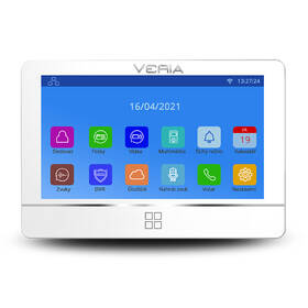 Dverný videotelefón VERIA 8277B + vstupná stanica VERIA 831 biely

 obrázok produktu 1 z 3