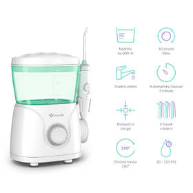Ústna sprcha TrueLife AquaFloss Station S600 biela

 obrázok produktu 2 z 11