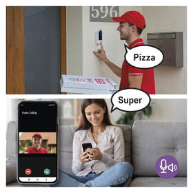 Videozvonček EMOS GoSmart batériový videozvonček IP-15S s Wi-Fi 

 obrázok produktu 17 z 22