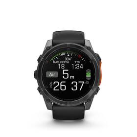 Inteligentné hodinky Garmin fenix 8 51 mm AMOLED - Slate Gray / Black Silicone Band 

 obrázok produktu 5 z 15