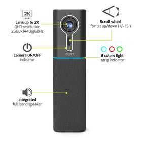 Webkamera PORT CONNECT 2K All-in-One Audio/Video Desktop Conference Tower čierna

 obrázok produktu 6 z 10