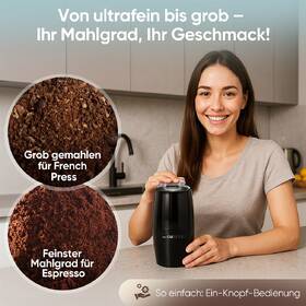 Mlynček na kávu Clatronic KSW 3806 čierny

 obrázok produktu 9 z 13