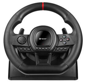 Volant Tracer SimRacer Manual Gearbox 6 in 1 - PC/PS4/PS3/Xone/X360/SWITCH čierny

 obrázok produktu 1 z 13