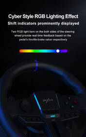 Volant PXN V900 Gen2 Bundle, PC, Switch, PS3/4, Xbox One/X/S series čierny

 obrázok produktu 8 z 13